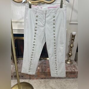 Elevenses Anthropologie Sailor Pants – Coastal Grandmother Preppy Nautical Chino